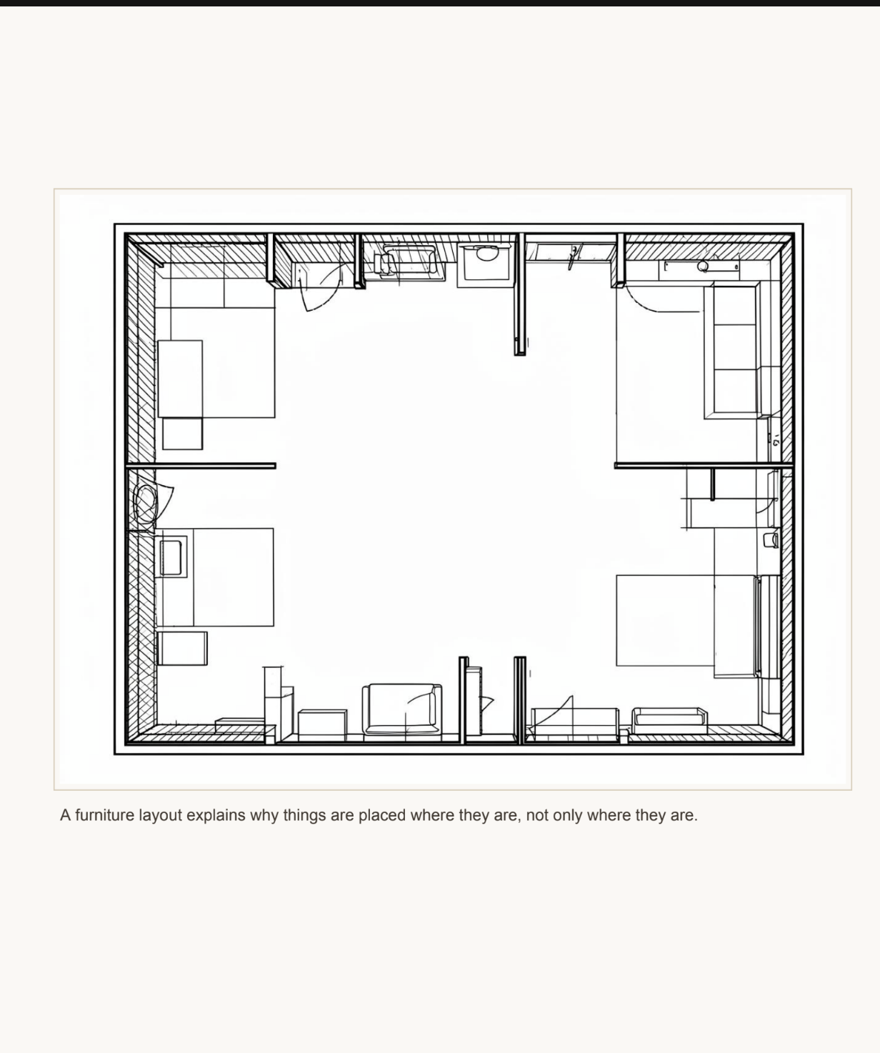 Furniture layout planning