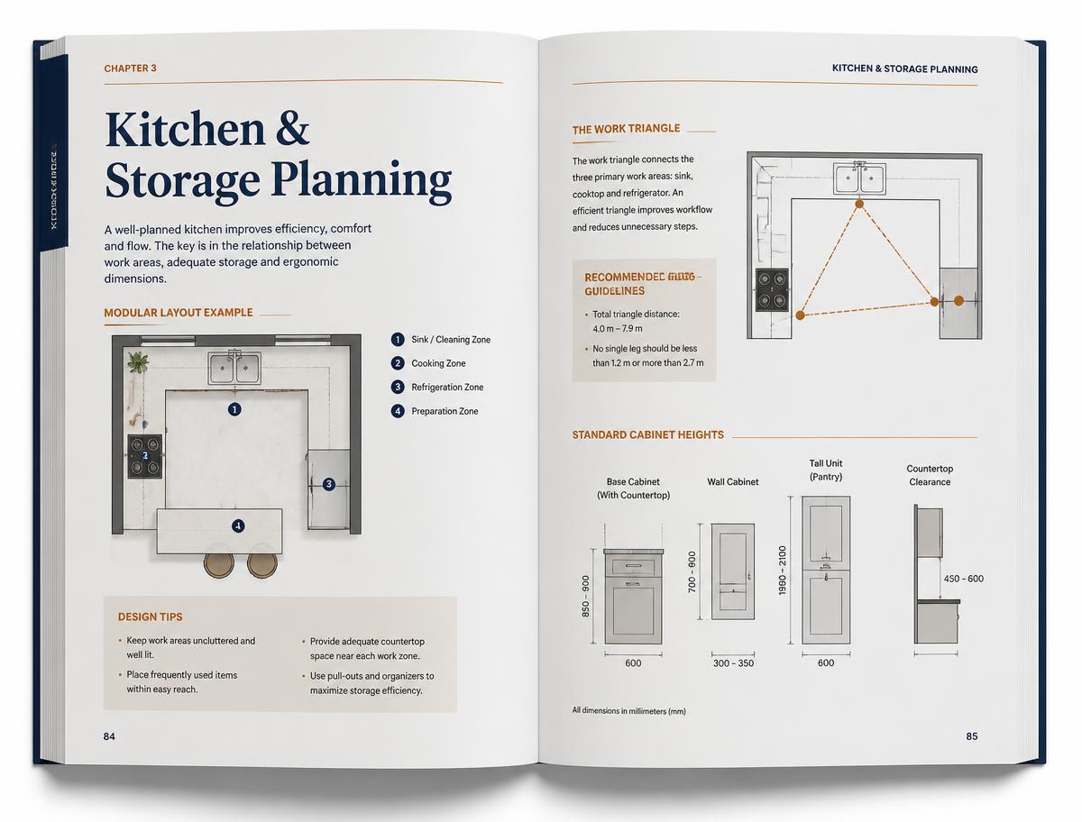 Kitchen & storage detailing